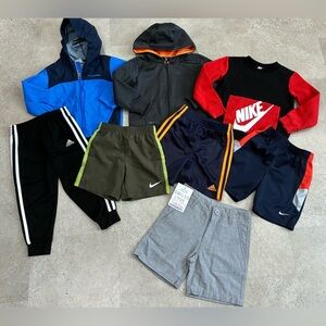Boys NIKE/COLUMBIA/ADIDAS Shorts..Sweatshirts..Jacket & Jogger Pants Lot, sz 3T
